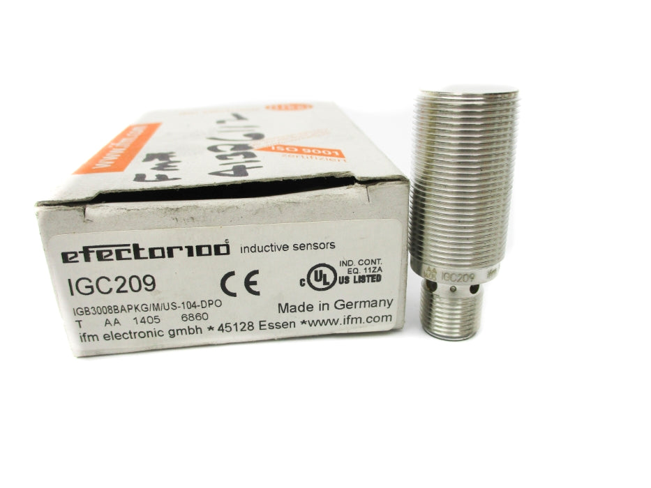 IFM EFECTOR IGB3008BAPKG/M/US-104-DPO IGC209 NSMP