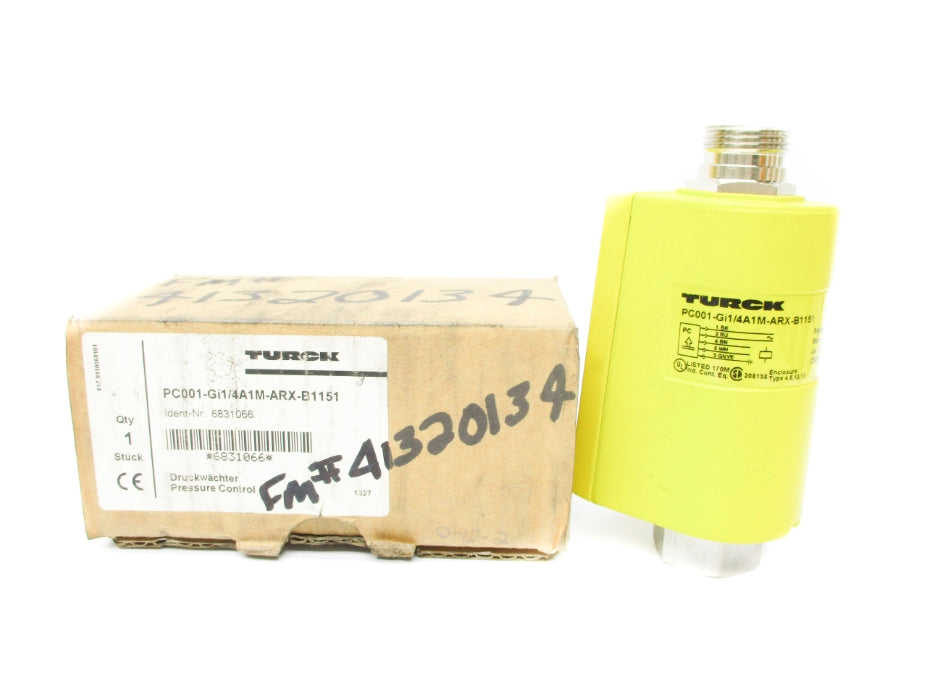 TURCK PC001-GI1/4A1M/ARX/B1151 6831066 NSMP