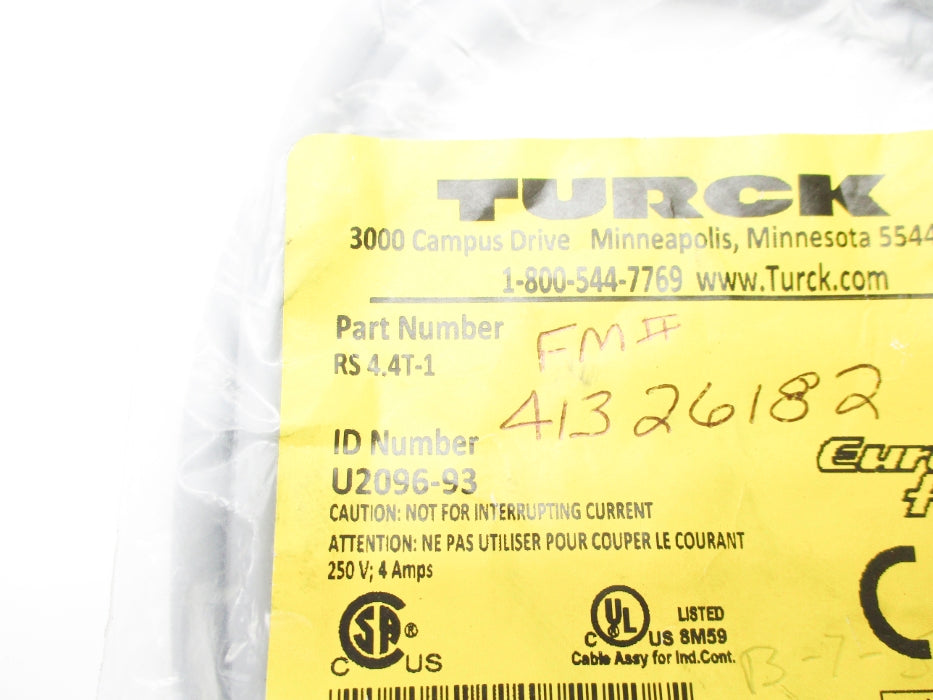 TURCK RS4.4T-1 U2096-93 NSMP