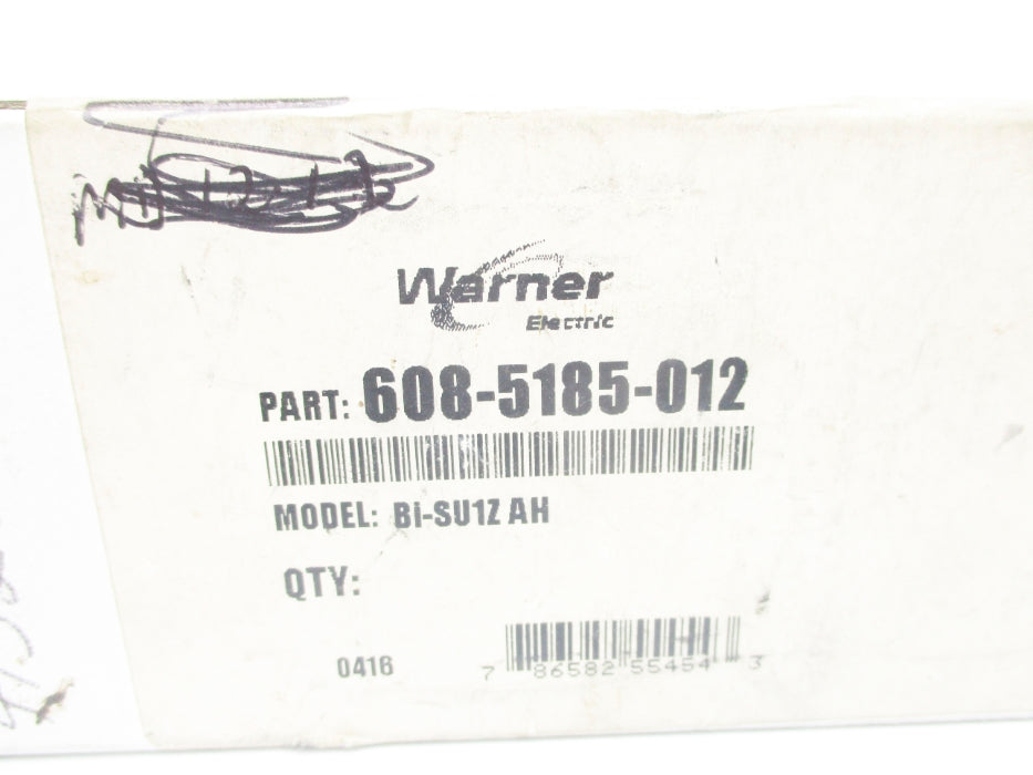 WARNER ELECTRIC BI-SU1ZAH 608-5185-012 NSMP