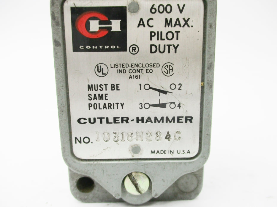 CUTLER HAMMER 10316H284C UNMP