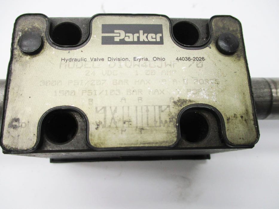 PARKER D1VW4CJWF70 3000PSI 24VDC 1.00A UNMP