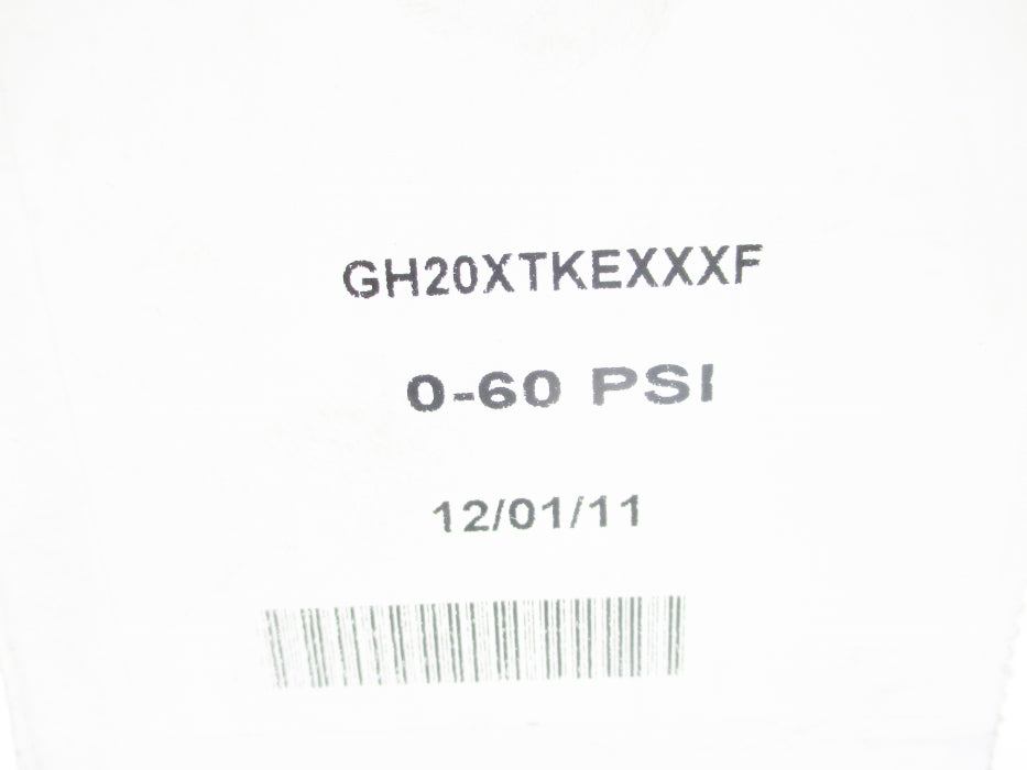 ITT GH20XTKEXXXF 0-60PSI NSMP