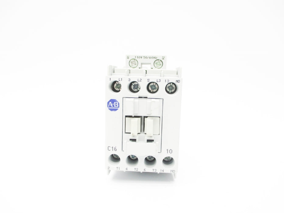 ALLEN BRADLEY 100-C16KD10 SER. B 110V (BR/WH) NSMP