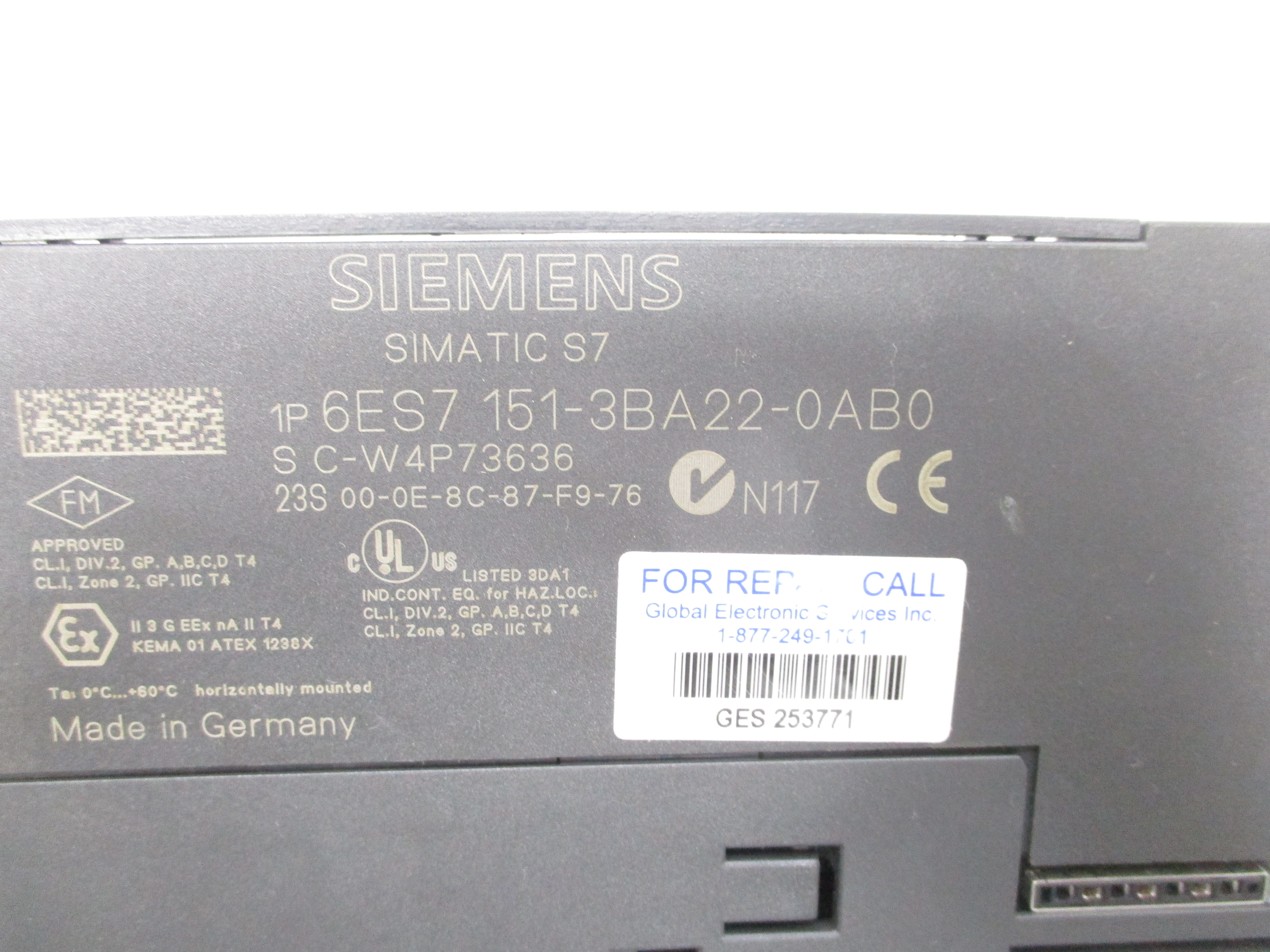 SIEMENS 6ES7151-3BA22-0AB0 NSNP