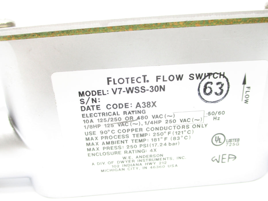 DWYER V7-WSS-30N NSNP