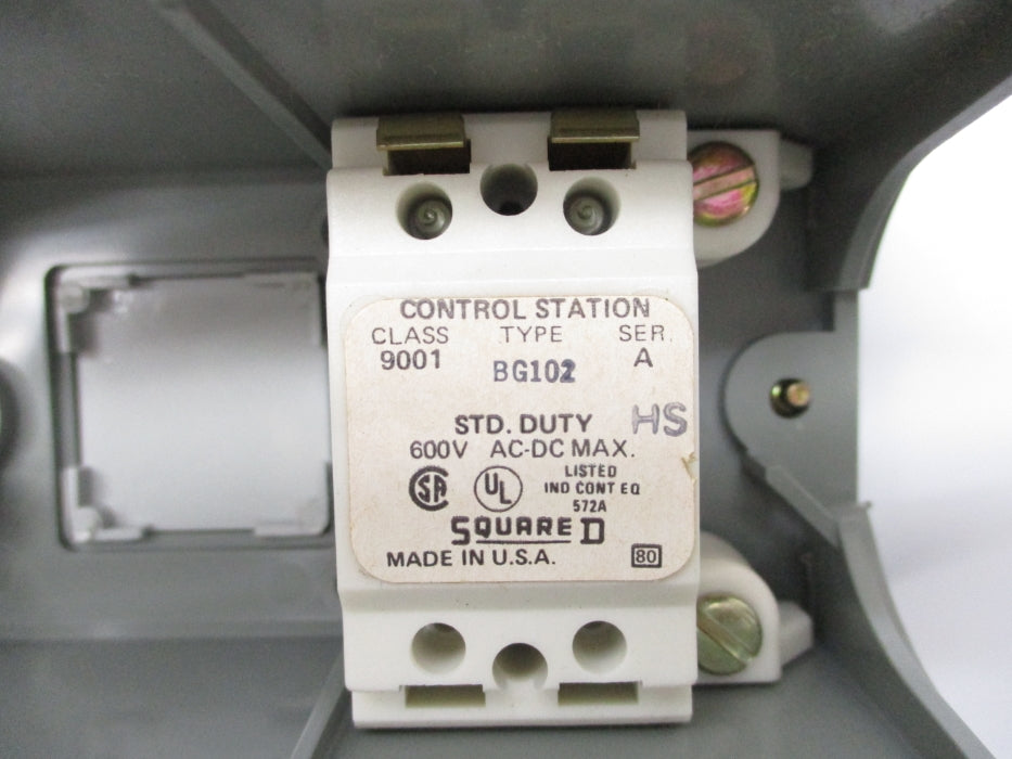 SQUARE D 9001BG102 SER. A NSNP