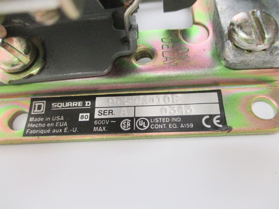 SQUARE D 9050AO10Eb02 SER. A NSNP