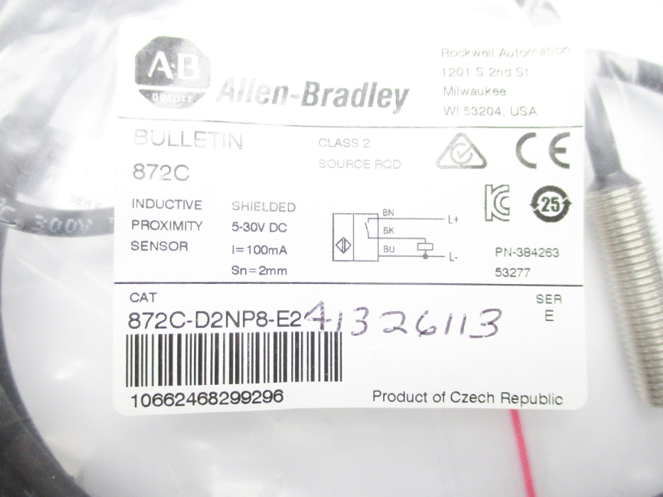 INDUSTRIAL SPARE PART 872C-D2NP8-E2 SER. E 5-30VDC NSMP