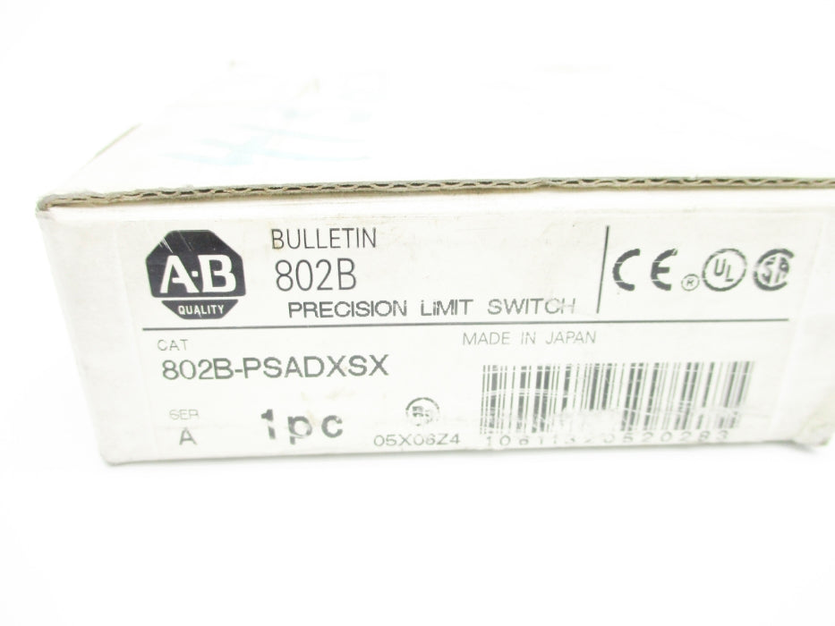 ALLEN BRADLEY 802B-PSADXSX SER. A (WH) NSMP