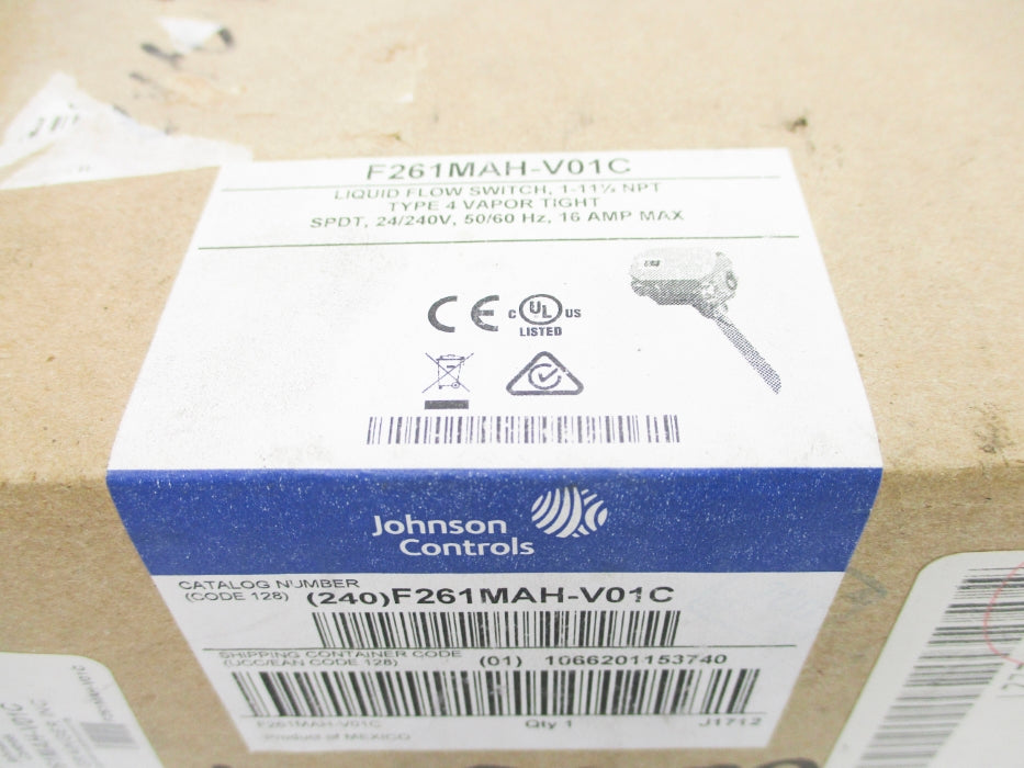JOHNSON CONTROLS F261MAH-V01C NSMP