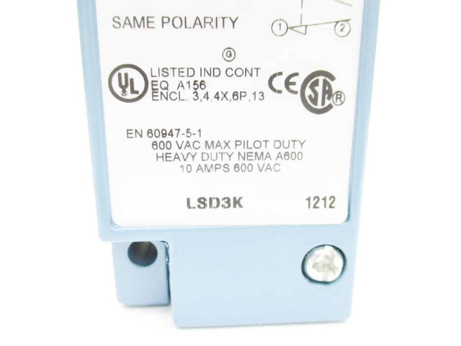 MICRO SWITCH LSD3K NSNP