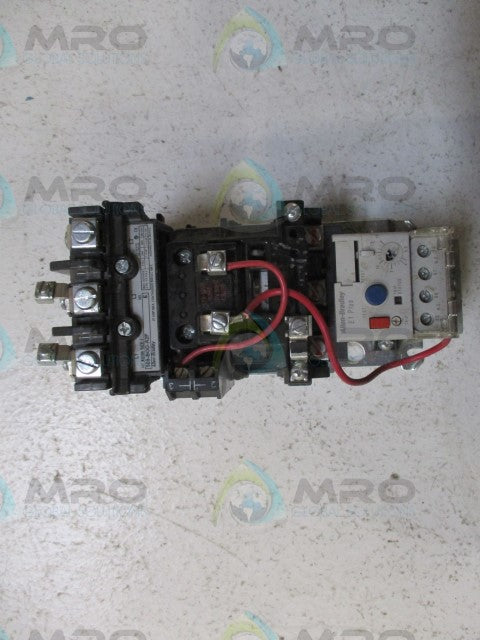 ALLEN BRADLEY 509-BOD-A2F SER. E STARTER *USED*