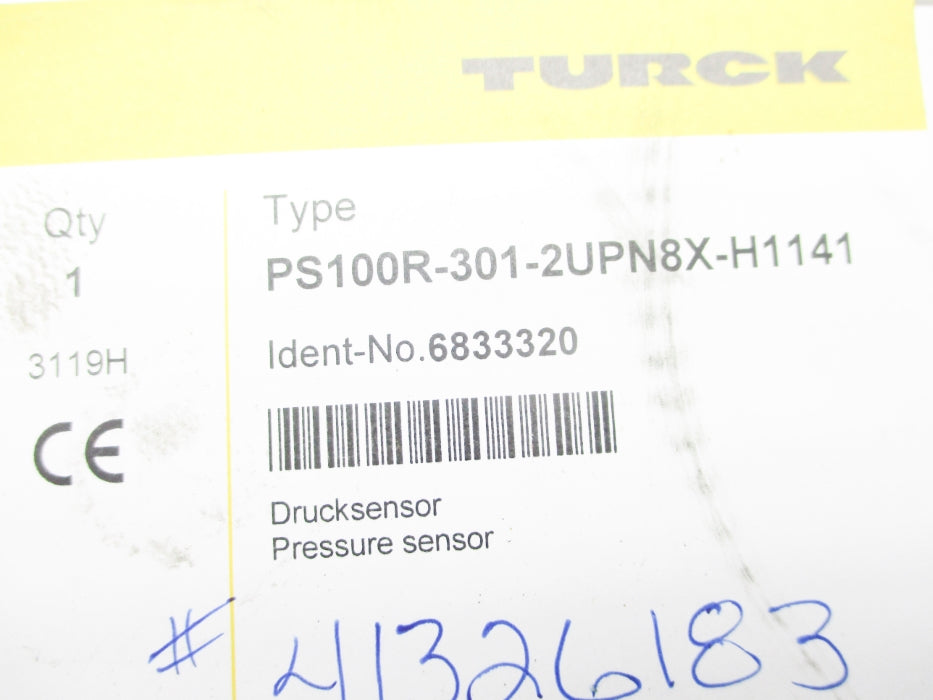 TURCK PS100R-301-2UPN8X-H1141 6833320 NSFS