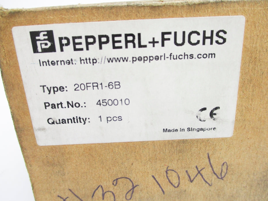 PEPPERL+FUCHS 20FR1-6B 450010 250VDC 1.0A NSMP