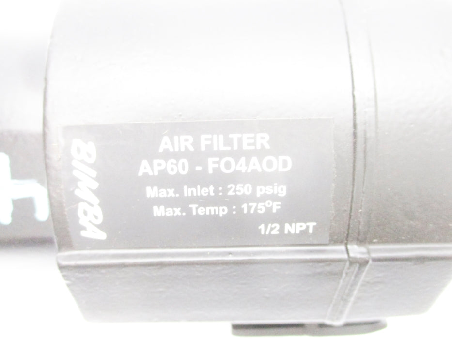 BIMBA AP60-FO4AOD 250PSIG NSNP