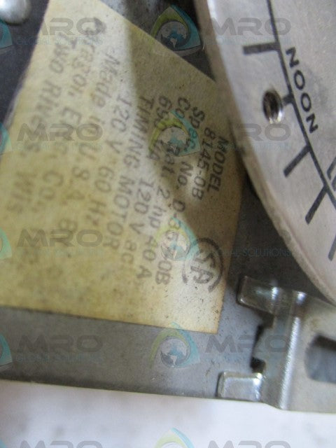 PARAGON ELECTRIC 8145-0B TIMING MOTOR *NEW IN BOX*