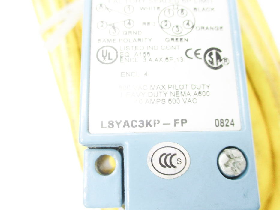 MICRO SWITCH LSYAC3KP-FP UNMP