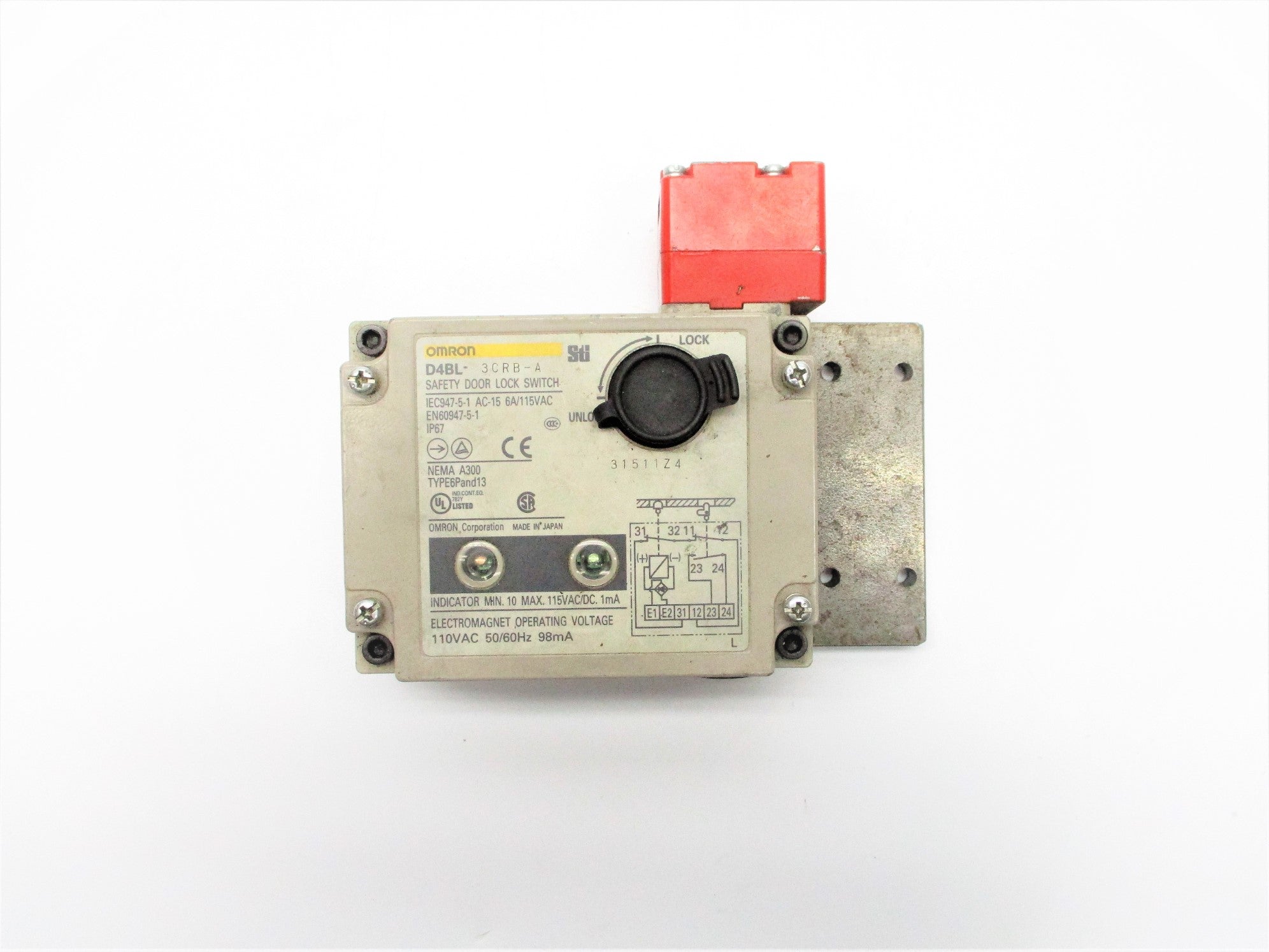 OMRON D4BL-3CRB-A (AS PICTURED) UNMP