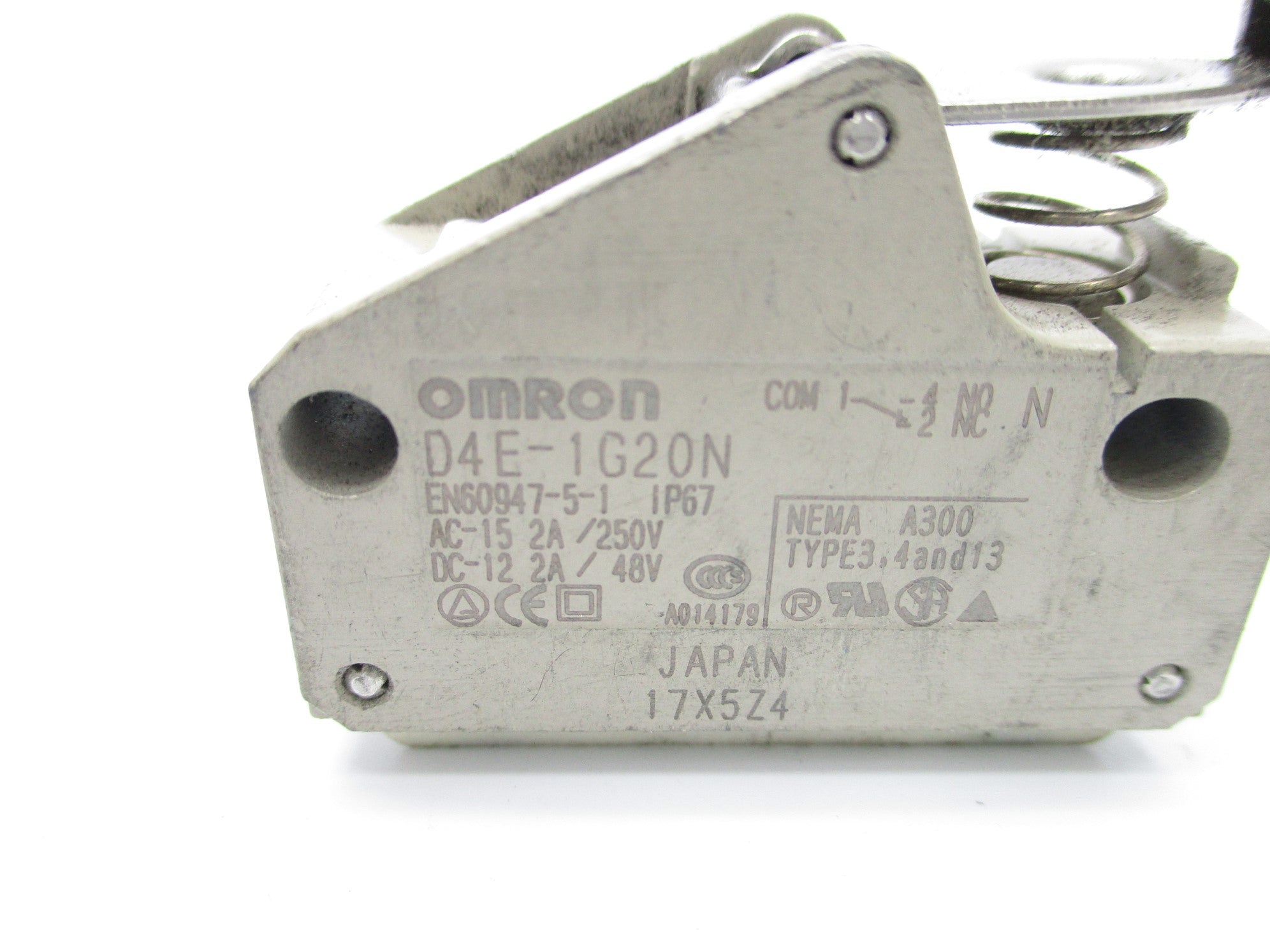 OMRON D4E-1G20N UNMP