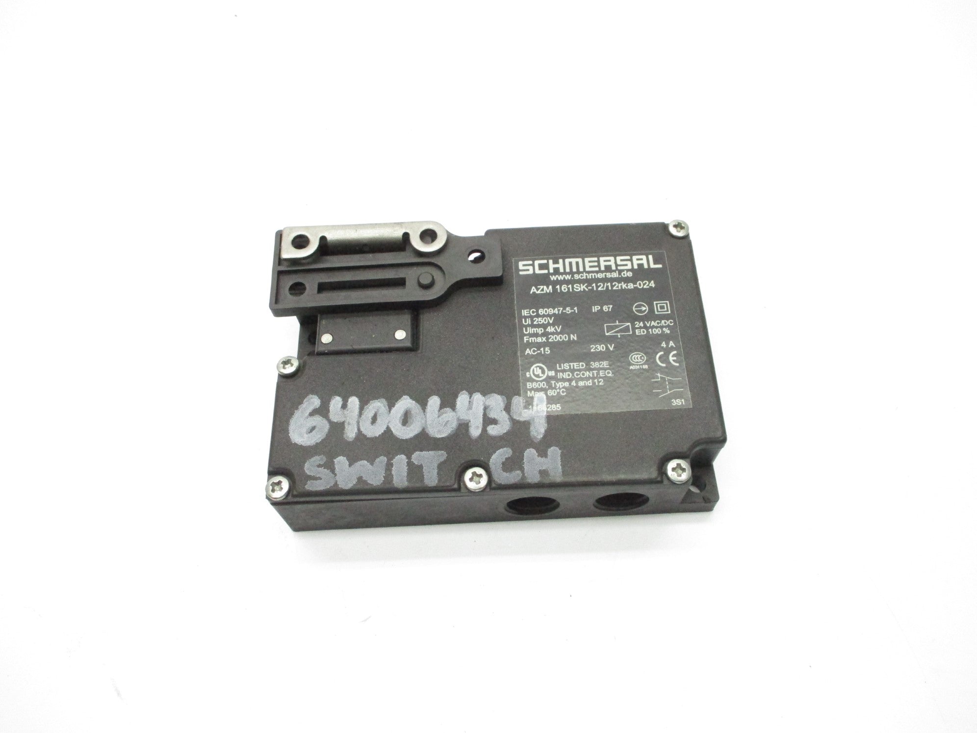 SCHMERSAL AZM161SK-12/12RKA-024 (AS PICTURED1) NSNP