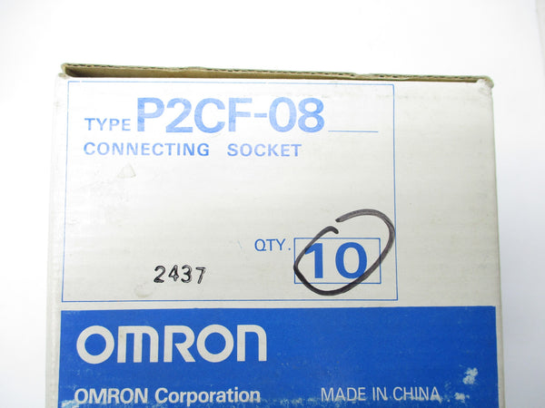 OMRON P2CF-08 (PKG OF 10) NSMP