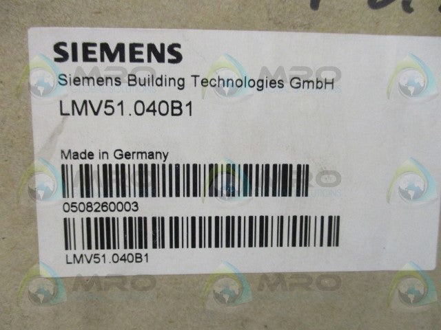 SIEMENS LMV51.040B1 CONTROL UNIT *NEW IN BOX*