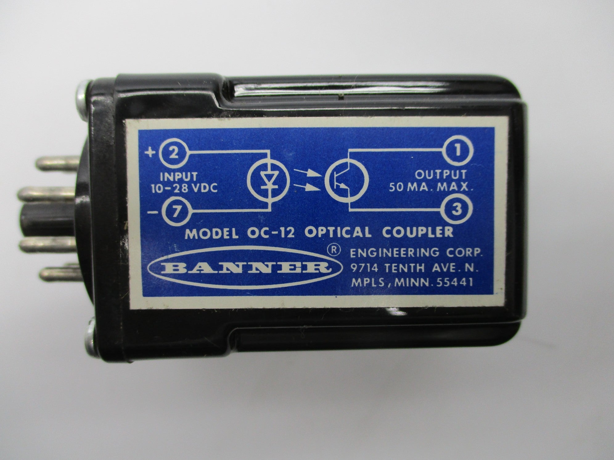 BANNER ENGINEERING OC-12 10-28VDC NSNP
