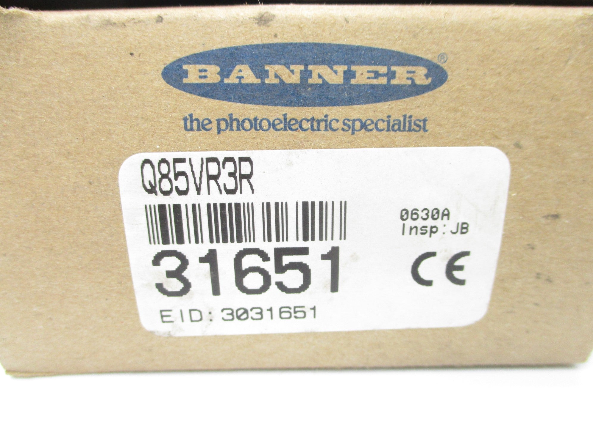 BANNER ENGINEERING Q85VR3R 31651 NSMP
