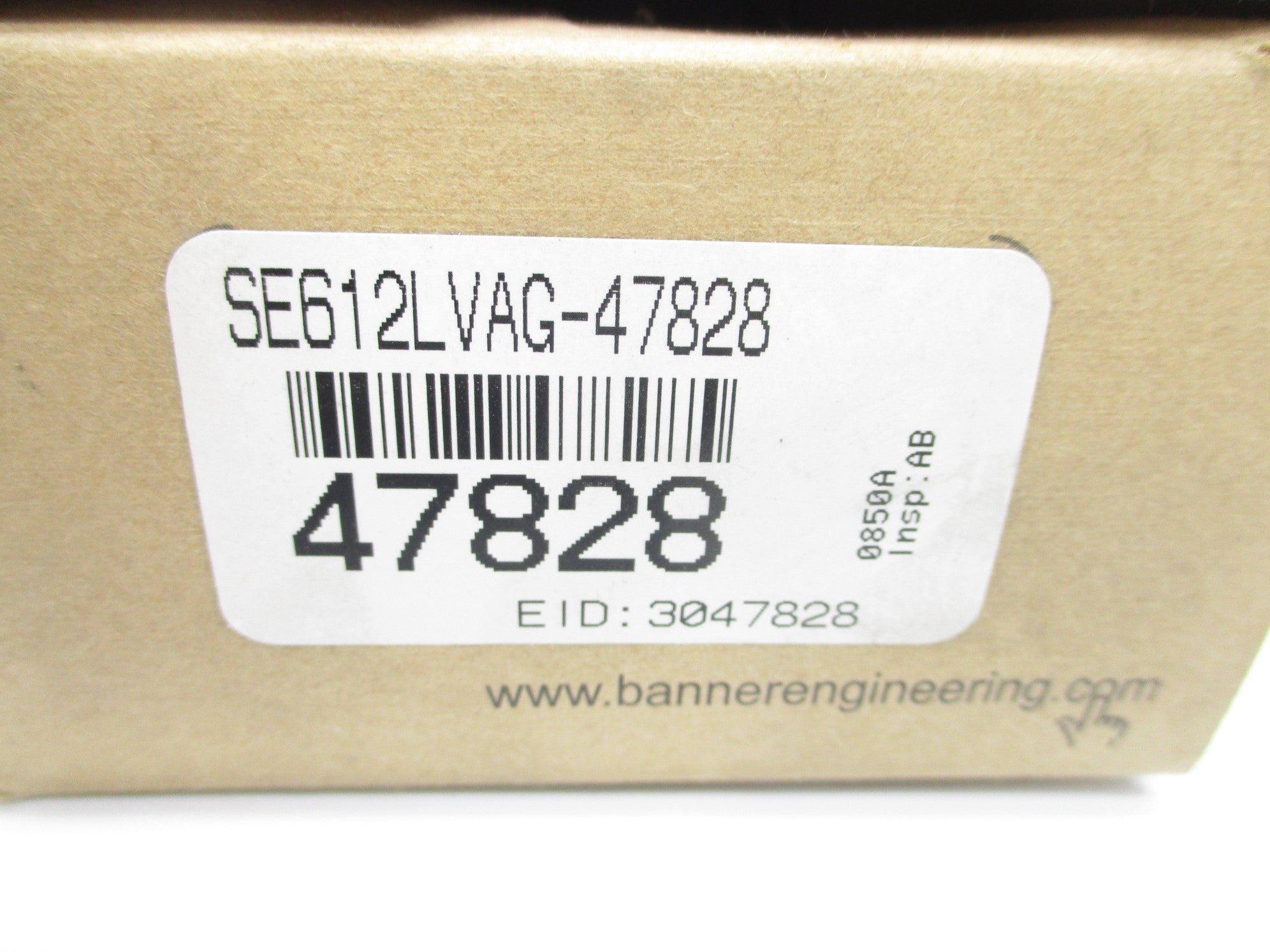 BANNER ENGINEERING SE612LVAG 47828 NSMP