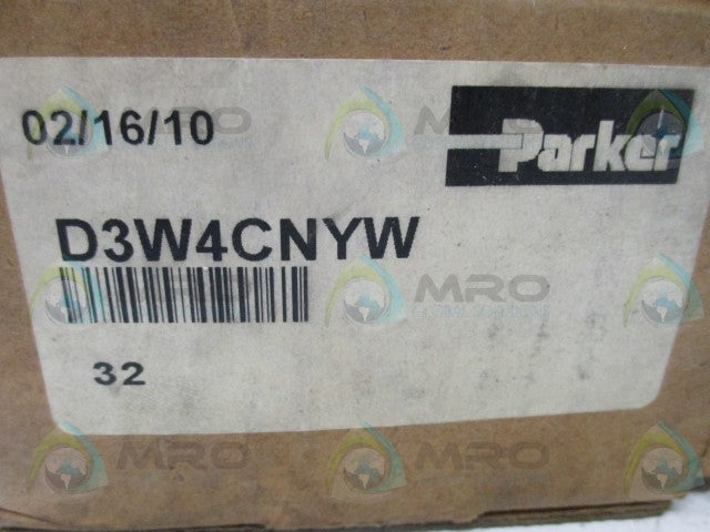 PARKER D3W4CNYW HYDRAULIC SOLENOID VALVE *NEW IN BOX*