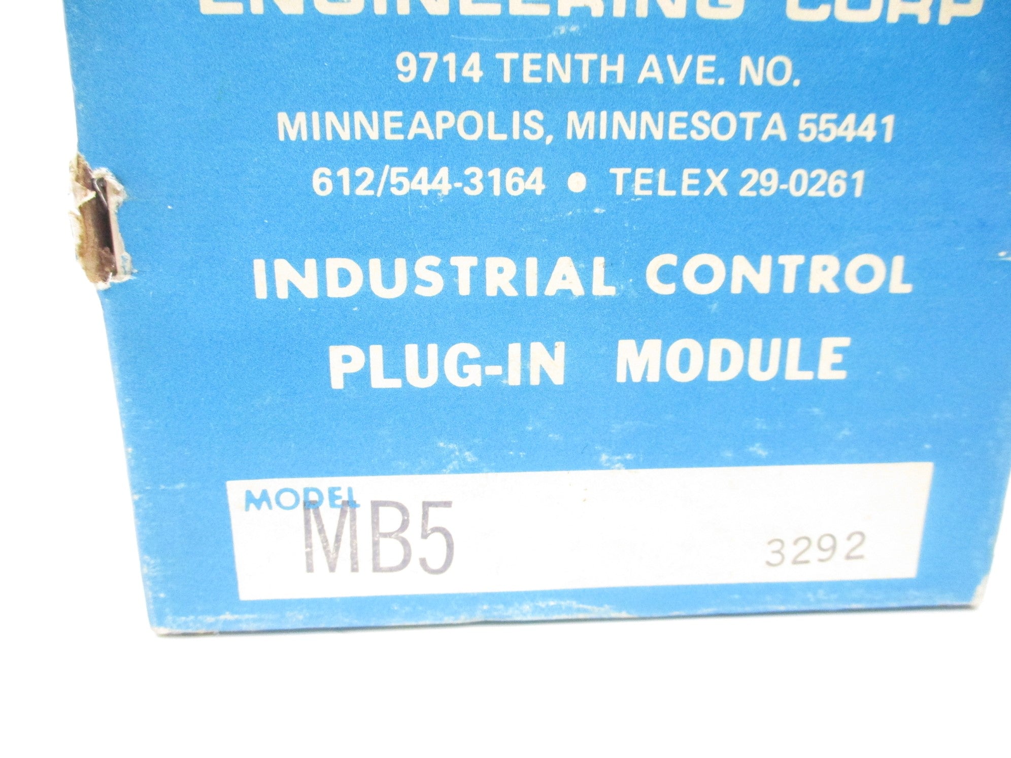 BANNER ENGINEERING MB5 12-18VDC 0-10 NSMP