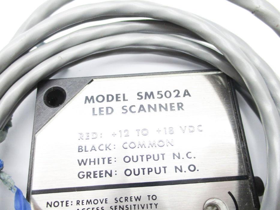 BANNER ENGINEERING SM502A 12-18VDC NSNP