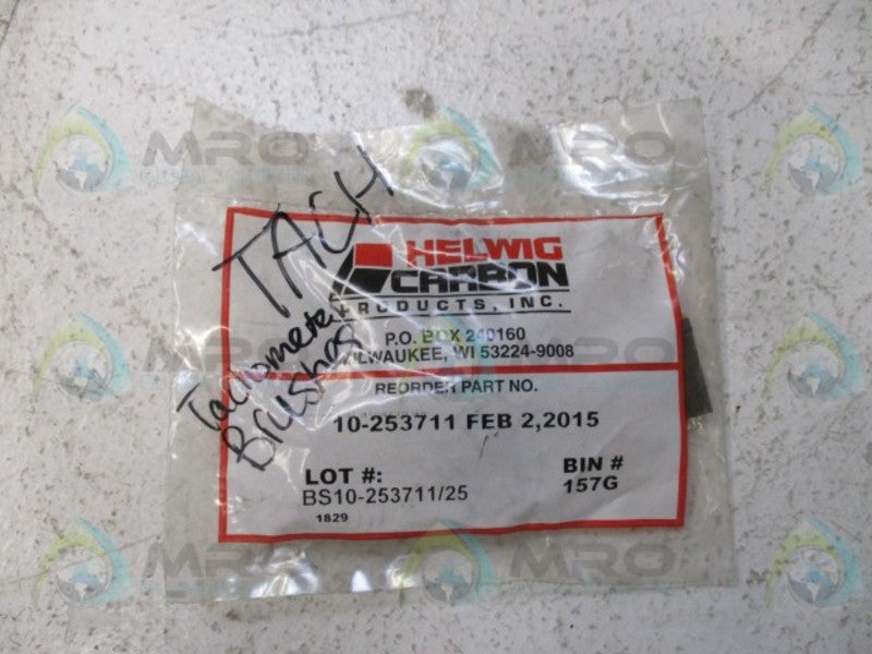 HELWIG CARBON 10-253711 CARBON BRUSHES (PKG OF 4) * NEW IN FACTORY BAG *