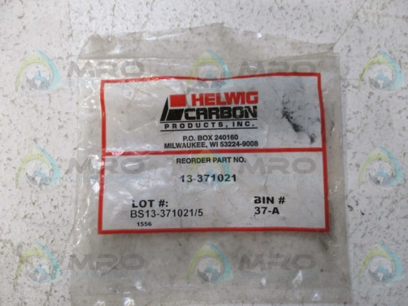 HELWIG CARBON 13-371021 CARBON BRUSHES (PKG OF 2) * NEW IN FACTORY BAG *