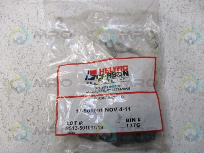 HELWIG CARBON 13-501091 CARBON BRUSHES (PKG OF 4) * NEW IN FACTORY BAG *