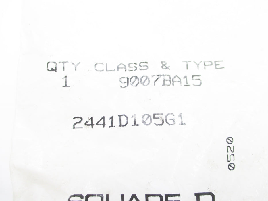 SQUARE D 9007BA15 NSMP