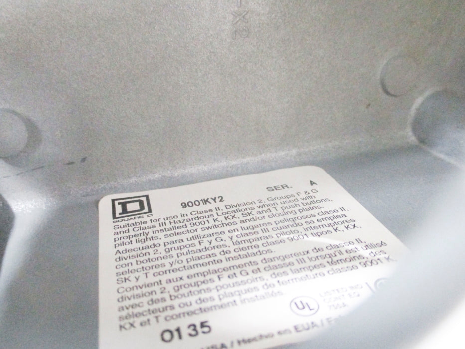 SQUARE D 9001KY2 SER. A NSNP