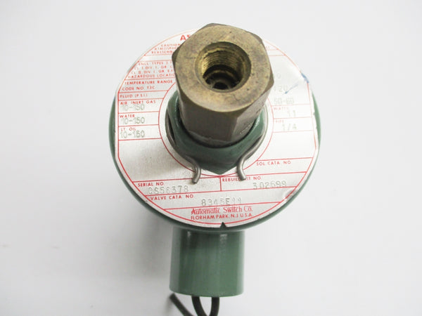 ASCO 8345E11 110/120V 10-150PSI UNMP