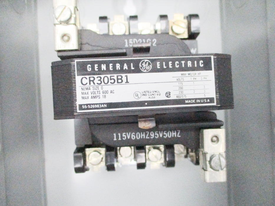 GENERAL ELECTRIC CR305B1 95/115V UNMP