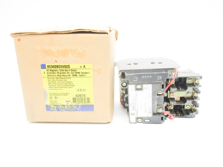 SQUARE D 8536SBO3V02S SER. A NSMP