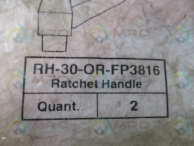 SOLUS RH-30-OR-FP3816 RACTCHET HANDLE (PKG OF 2) *NEW IN FACTORY BAG*