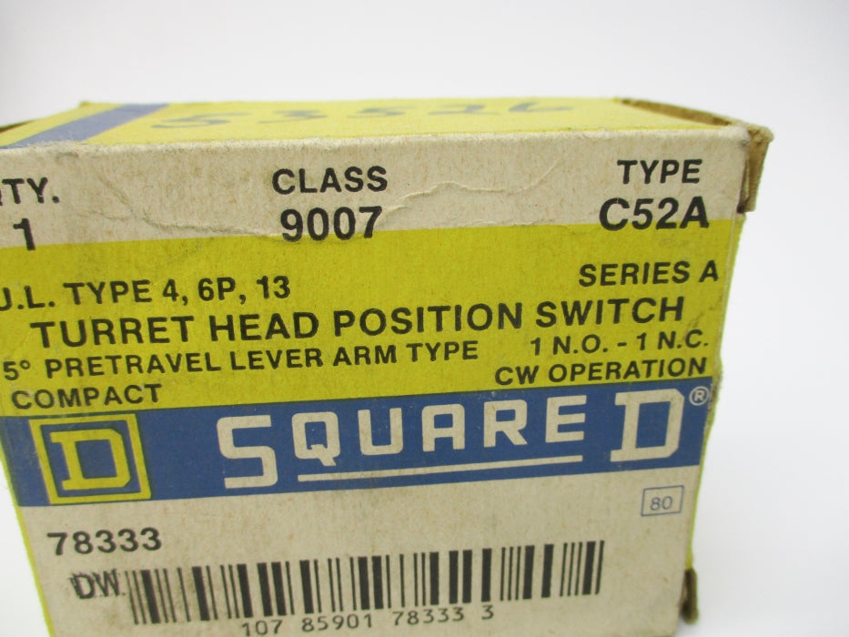 SQUARE D 9007C52A SER. A NSMP