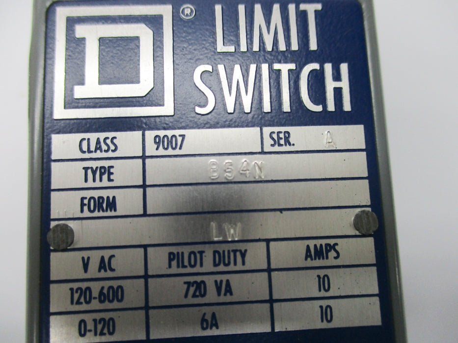 SQUARE D 9007B54N SER. A 120-600VAC NSNP