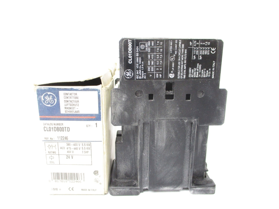 GENERAL ELECTRIC CL01DB00TD 112246 24V NSMP