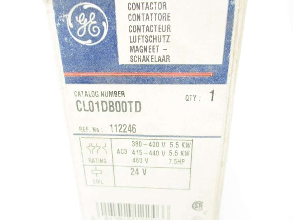 GENERAL ELECTRIC CL01DB00TD 112246 24V NSMP