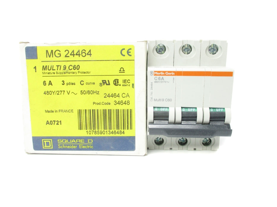 SQUARE D MG24464 277VAC 6A NSMP