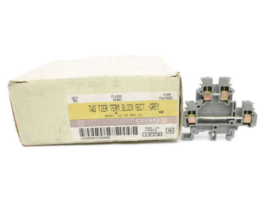 SQUARE D 9080M4/6D2 (PKG OF 50) NSMP