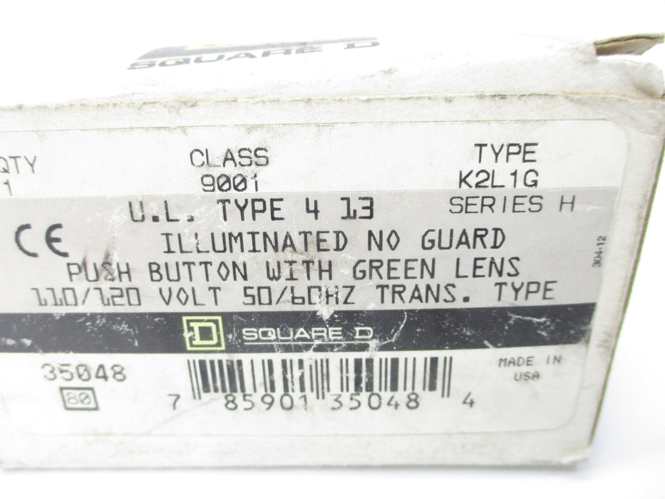 SQUARE D 9001K2L1G SER. H NSMP