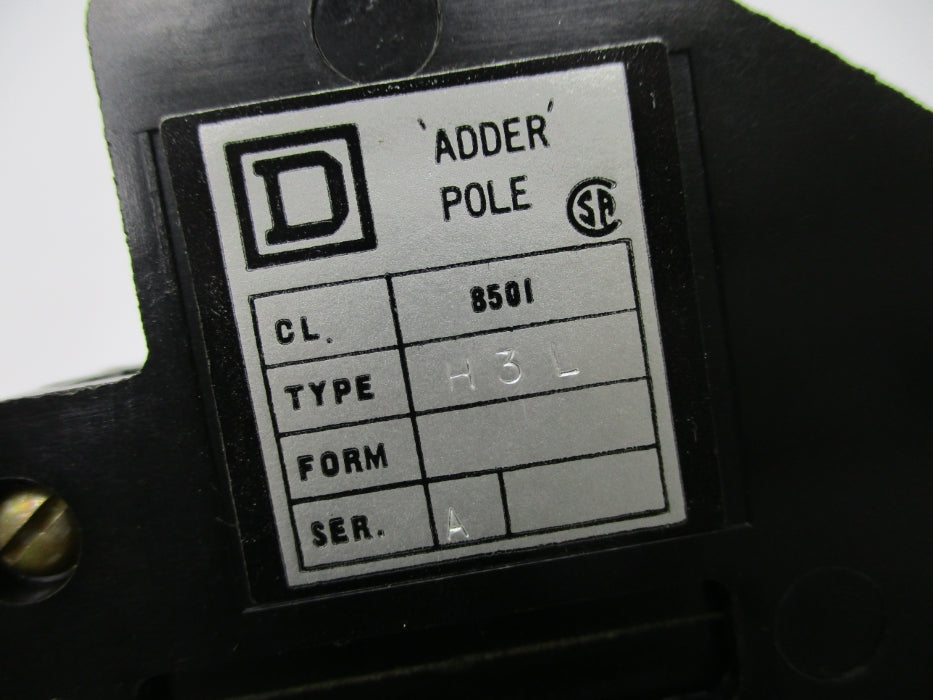 SQUARE D 8501H3L SER. A NSNP
